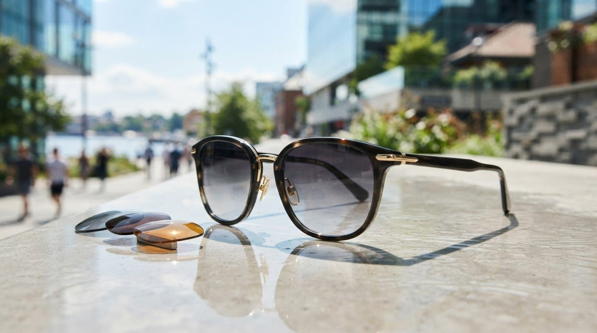 Gradient lenses for changing light and everyday vision