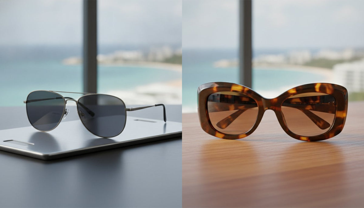Metal vs Plastic Sunglasses Frames: The 2026 Guide to Durability and Style