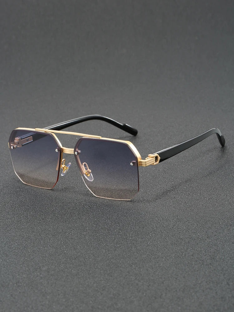 Fashion glasses for men and women Couples Summer Party Vacation Golf glasses Decorative photo shoot Holiday gift glasses