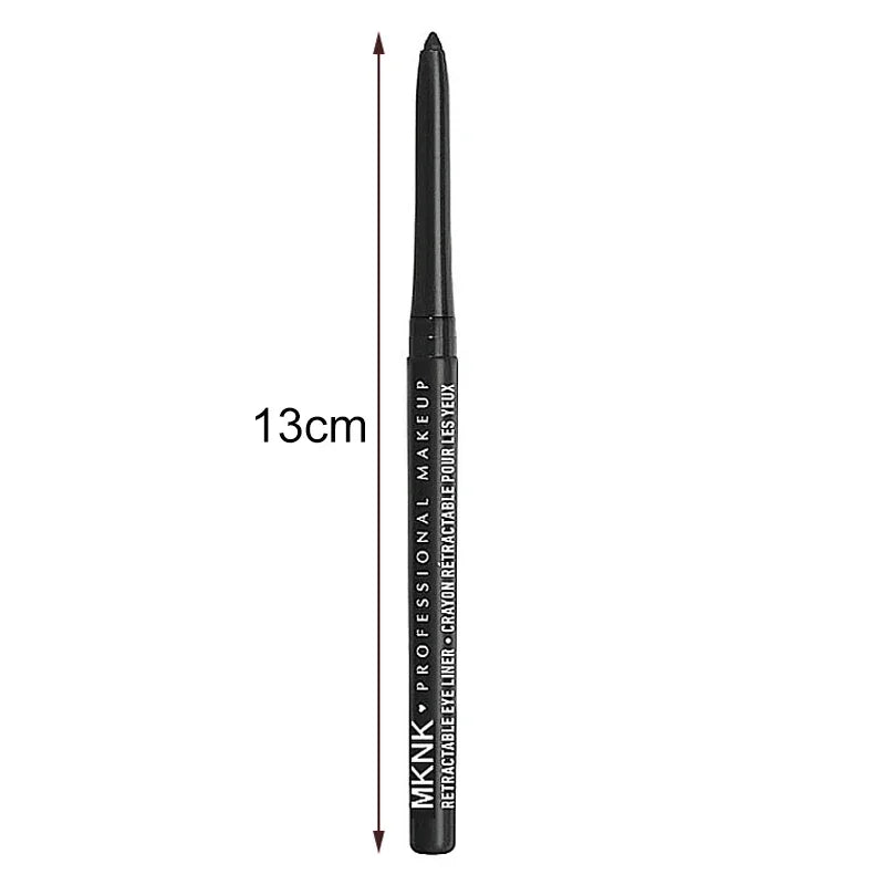 Black Waterproof Eyeliner Pencil Smooth Matte Eye Liner Smudge-proof Liquid Eyeliner Pen Lasting &beginner-friendly Eye Makeup