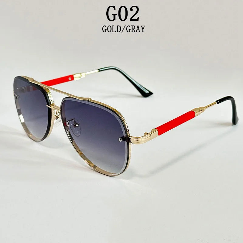 2025 Vacation Sunglasses For Men Oval Designer Sunglasses Trending Glasses Women Vintage Lentes Dropshipping Oculos Gafas De Sol