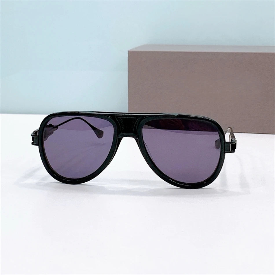 Lentes de sol hombre Alloy Vintage Men's Sunglasses GRAND-DECADE Fashion sun glasses DTS 460 man Stylish women's Sunglasses