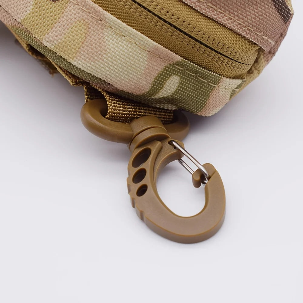 Tactical Fashion Glasses Case for Outdoor Lovers - Durable polyester, black, suitable for hunting and fishing