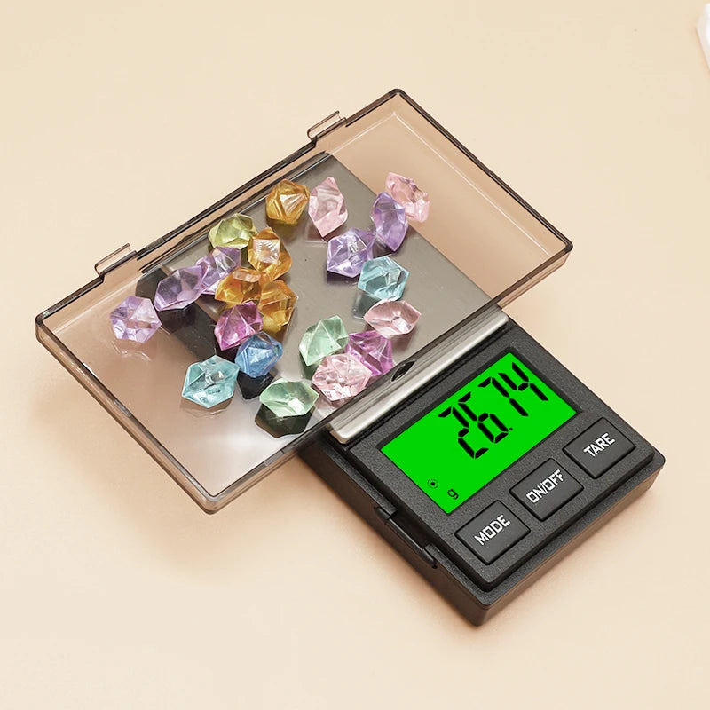 High-precision electronic scale 0.01G small jewelry scale portable electronic scale mini pocket scale