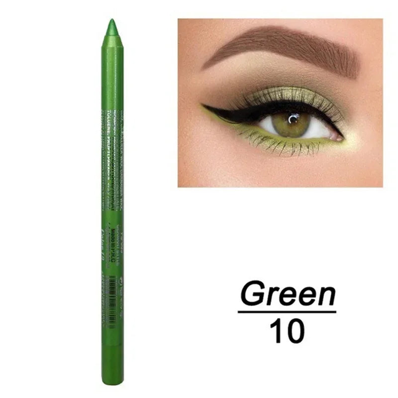 Black Waterproof Eyeliner Pencil Smooth Matte Eye Liner Smudge-proof Liquid Eyeliner Pen Lasting &beginner-friendly Eye Makeup