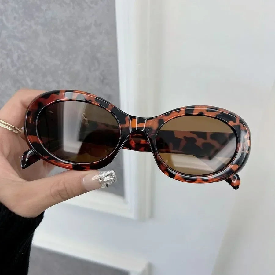 Lovely Round Sunglasses Women Men Retro Mirror Lens Stylish Sun Glasses Female Male Personality Colors Oculos De Sol