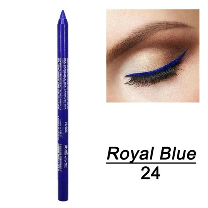 Black Waterproof Eyeliner Pencil Smooth Matte Eye Liner Smudge-proof Liquid Eyeliner Pen Lasting &beginner-friendly Eye Makeup