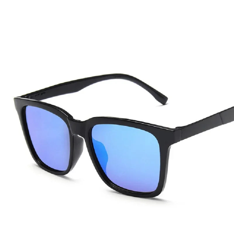 New Sunglasses for Men Plastic Oculos De Sol Men's Fashion Square Driving Eyewear Travel Sun Glasses Eye Protect